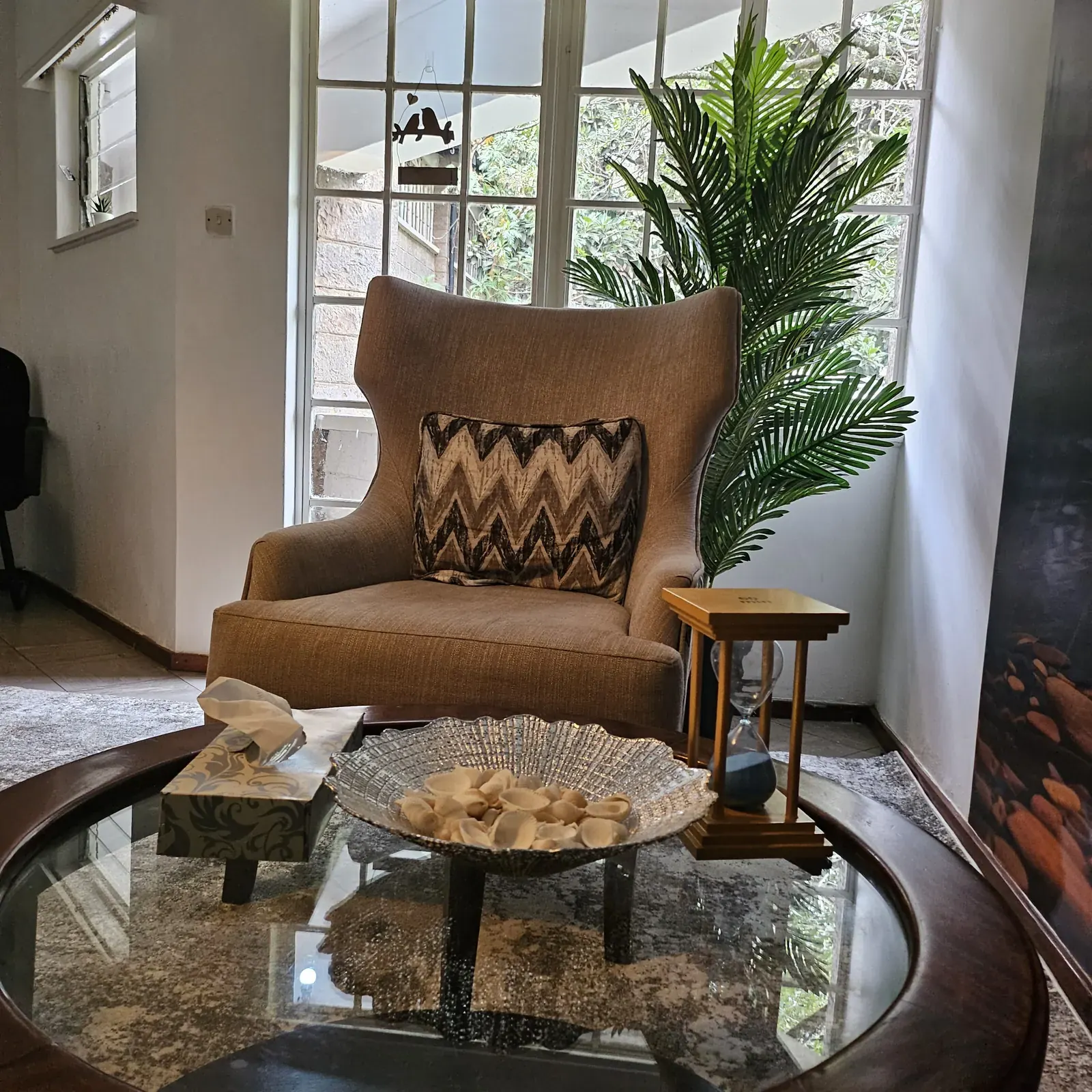 MindBridge therapy room - calm and peaceful